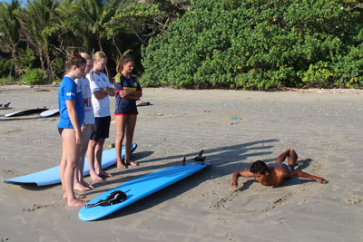 Surf Camp Costa Rica - Surf lessons